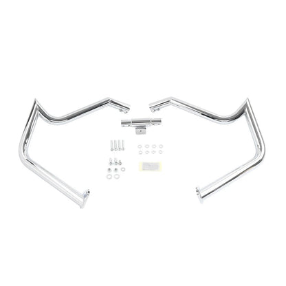 Custom Engine Guard Highway Crash Bar Chrome For Harley Touring Road King 97-08
