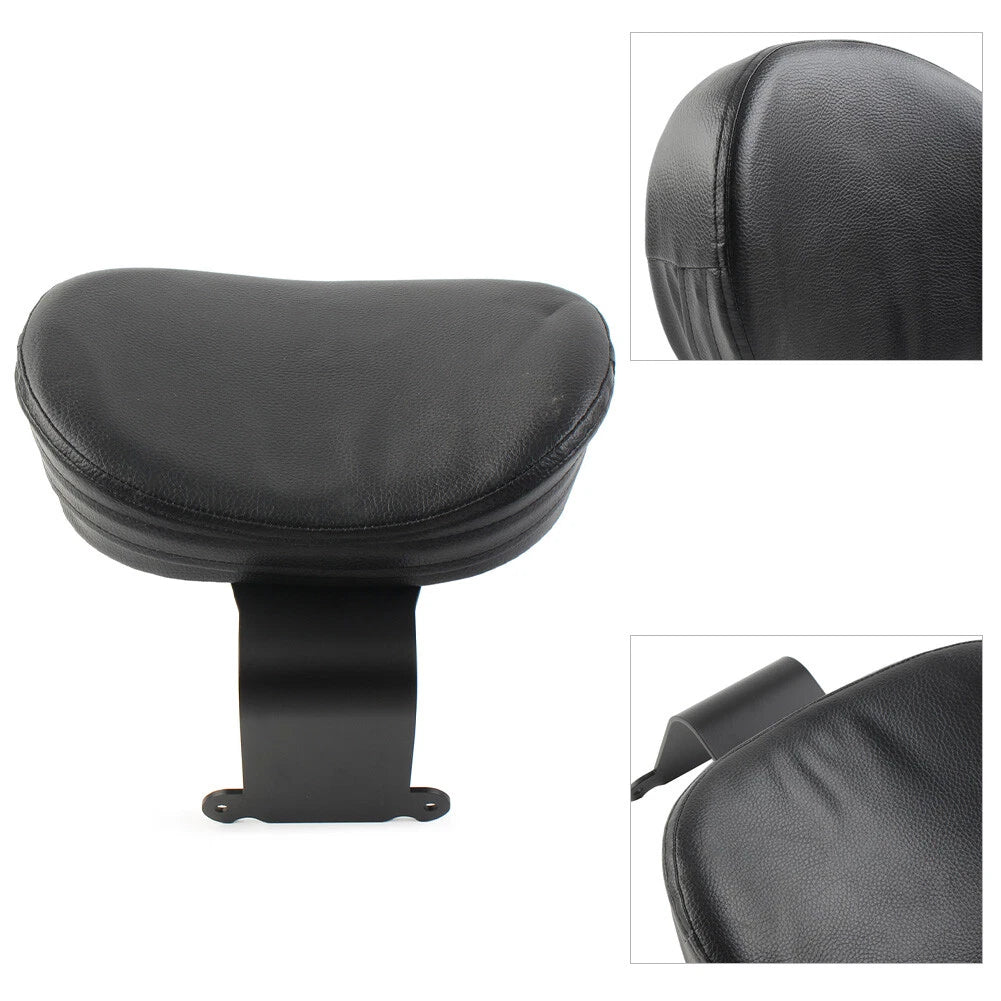 Drivers Rider Backrest Cushion Pad Fit For Honda Shadow Aero VT750 97-03 Black