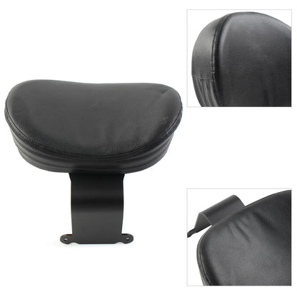 Drivers Rider Backrest Cushion Pad Fit For Honda Shadow Aero VT750 97-03 Black
