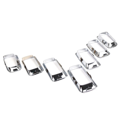 Front Grille Insert Cover Frame Grille Molding Chrome For Jeep Compass 2011-2017
