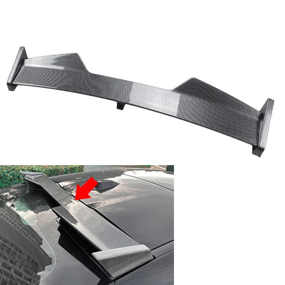 Rear Roof Lip Spoiler Wing For BMW X6 G06 M Sport 2019-2025 Carbon Fiber Black