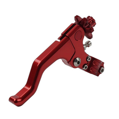 Stunt Clutch Lever Performance Cable Pull 7/8 1 Finger Universal Motorcycle Red