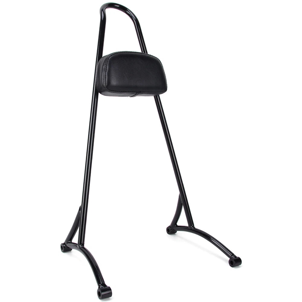 Tall Sissy Bar Passenger Backrest Pad For Harley Sportster 1200 883 48 72 04-21
