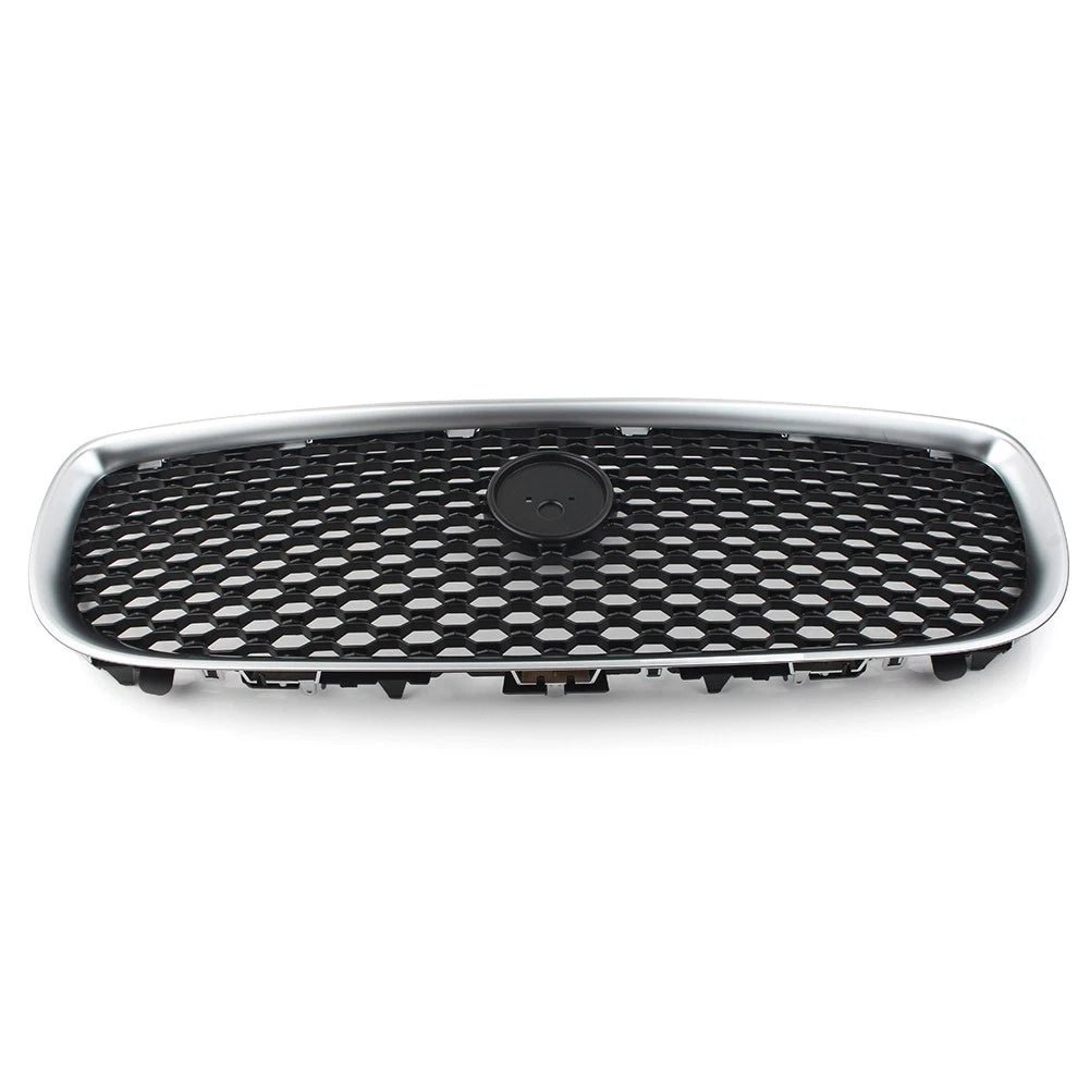 1x Front Center Grill ABS Plastic For JAGUAR XE 2015 2016 2017 2018