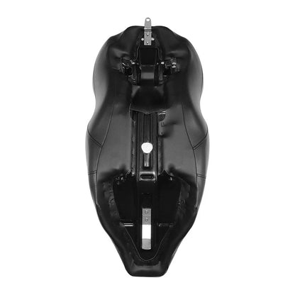 Gel Driver Passenger Seat Fit For Harley Touring Road Glide King 97-07 06 Black