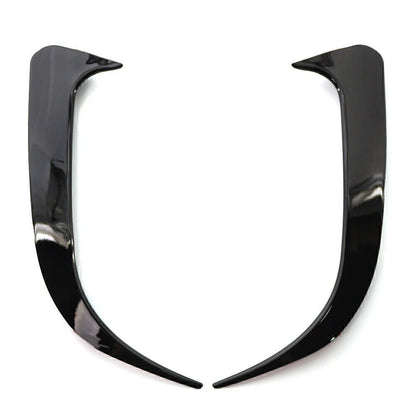 Rear Bumper Spoiler Air Vent Cover For Benz W117 CLA200/220/CLA250 Glossy Black