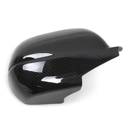 Carbon Fiber style Rearview Side Mirror Cover Caps Trim For Honda CR-V 2017-2019
