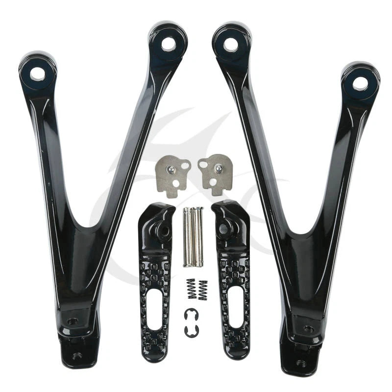 Passenger Footrests Footpeg Pegs Bracket Fit For Honda CBR1000RR 2008-2016 15 US