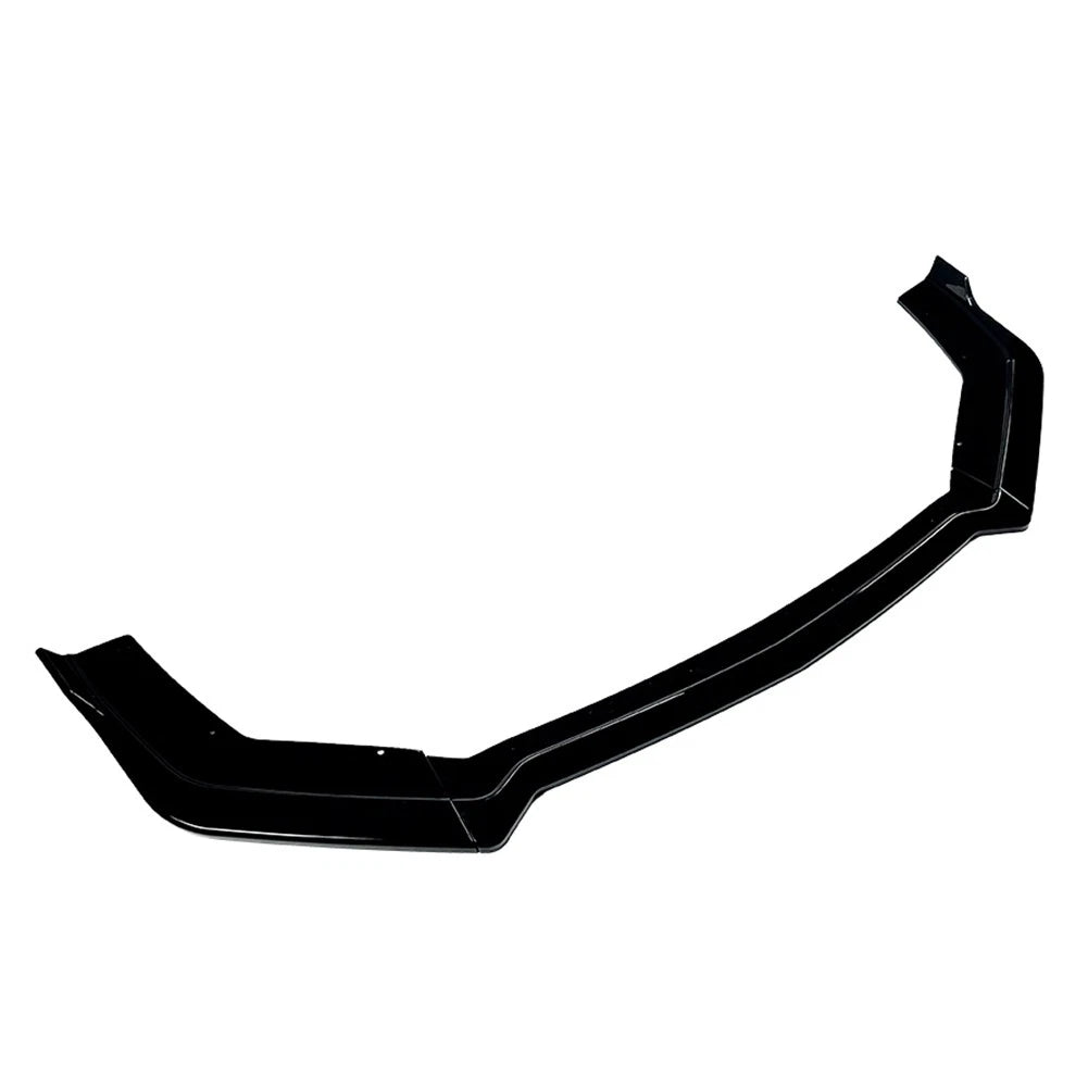 Front Bumper Lip Spoiler Splitter For Ford Mustang 2018-2023 Glossy Black