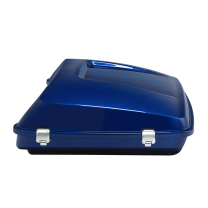 Razor Trunk Pad Mount Rack For Harley Street Road Glide 14-25 Superior Blue