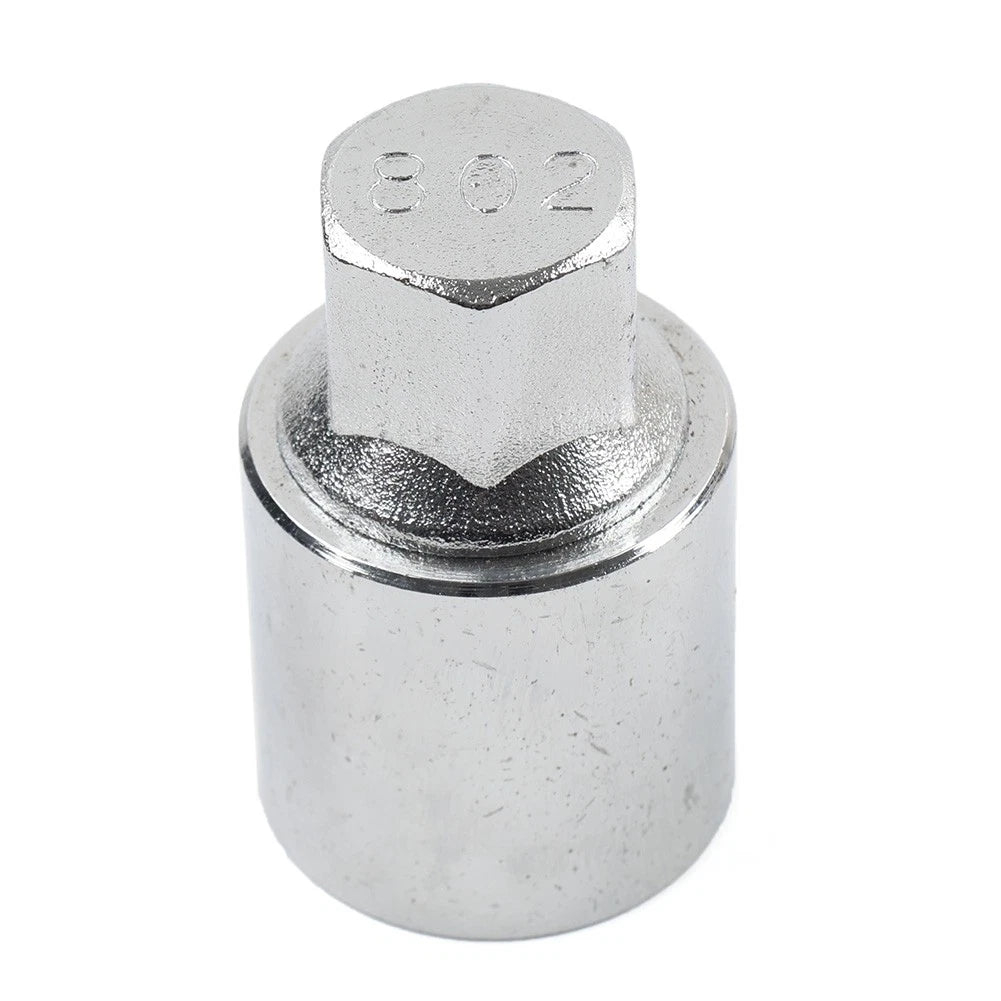 Sliver Anti-theft Wheel Bolt Lock Nut Key For Jeep Renegade Cherokee For Dodge
