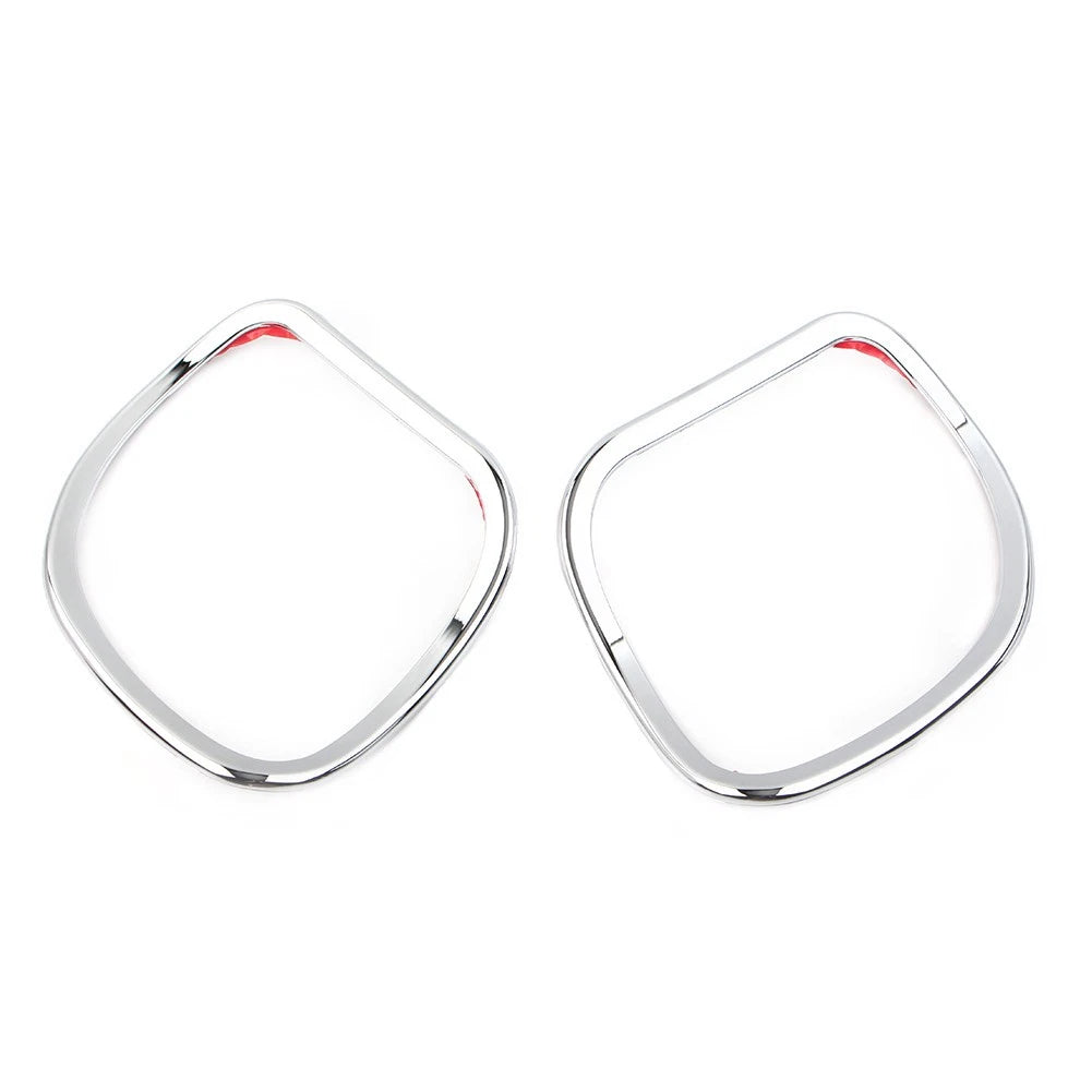 Chrome Front Speaker Trim For Harley Road Glide Custom FLTRX FLTR 15-18