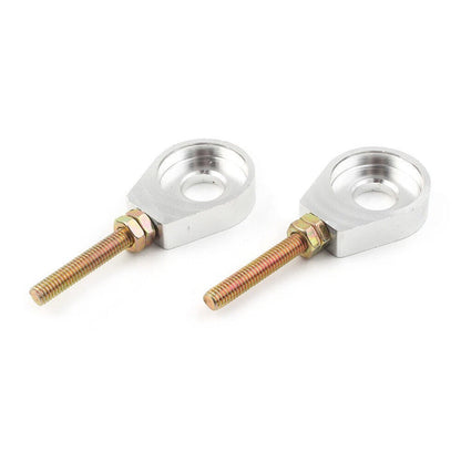 15mm Chain Adjuster Tensioner Fit Chinese CRF50 KLX110 SSR Pit Dirt Bike Silver