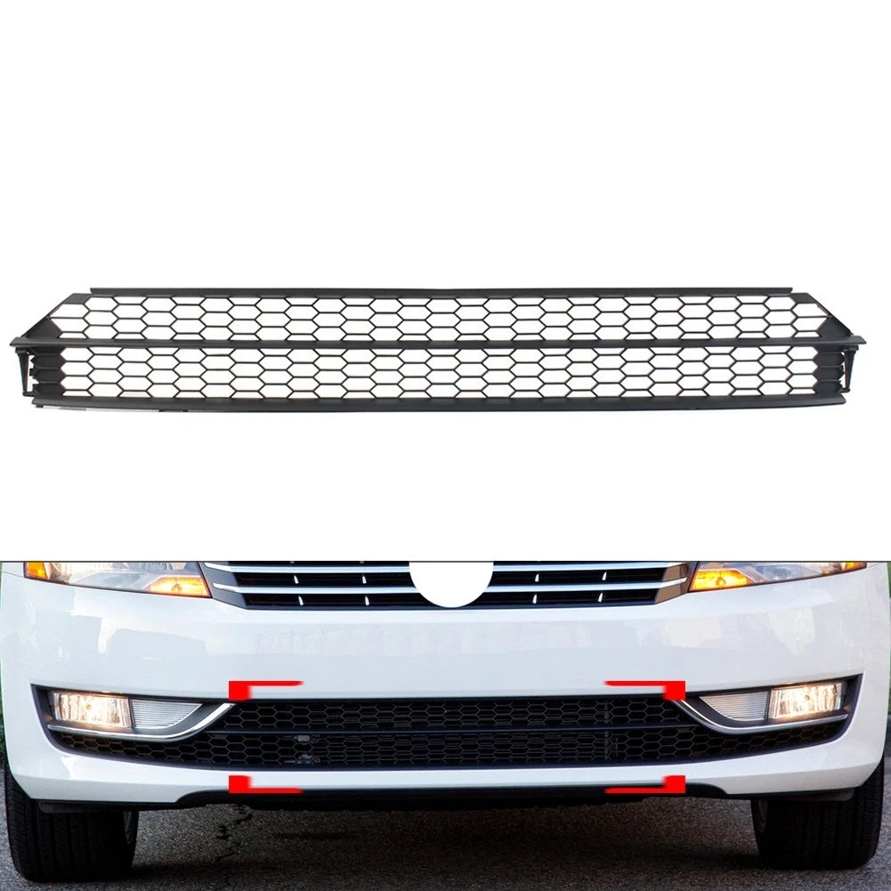 Front Bumper Lower Honeycomb Grille Grill Cover For VW Passat 2012-15 561853667