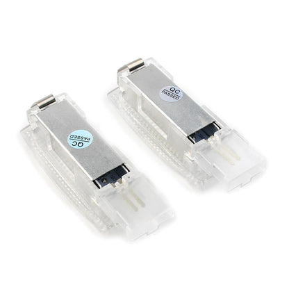 2pcs Auto Car Interior Visor Vanity Mirror LED Light Fit VW Golf Jetta Passat