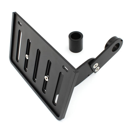 Blk License Plate Bracket Kit For Harley Softail Fat Boy Breakout Dyna 2018-2022