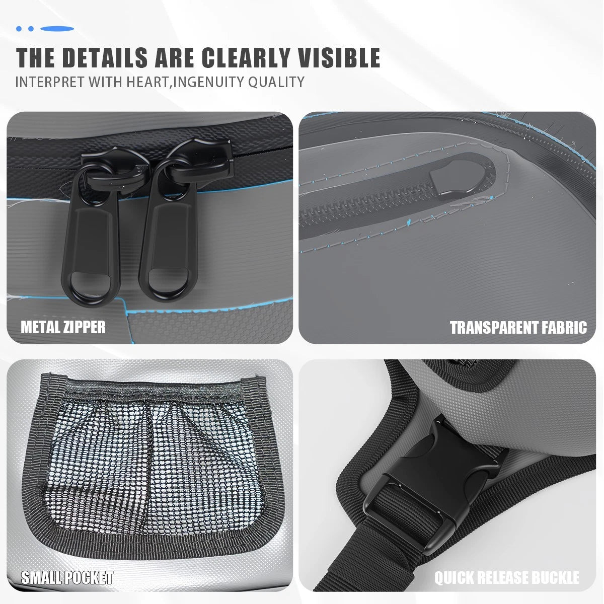 Waterproof Motorcycle Tank Bag Motorbike Luggage Phone Holder Fuel Saddlebags