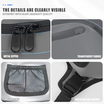 Waterproof Motorcycle Tank Bag Motorbike Luggage Phone Holder Fuel Saddlebags