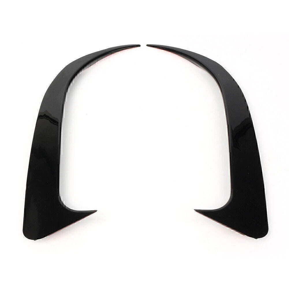 Rear Canard Air Vent Cover Trim for Benz CLA200 CLA220 CLA250 ABS Black Motor