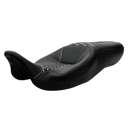 Driver Passenger Seat For Harley Touring Electra Street Road Glide King 2009-Up