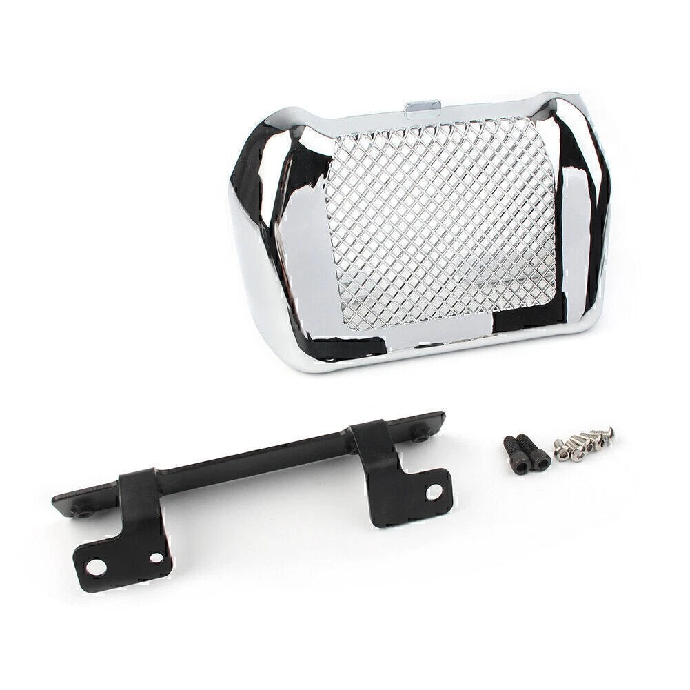 1 Pcs  Chrome Oil Cooler Outer Cover For Harley Street Glide FLHX 2017-2018