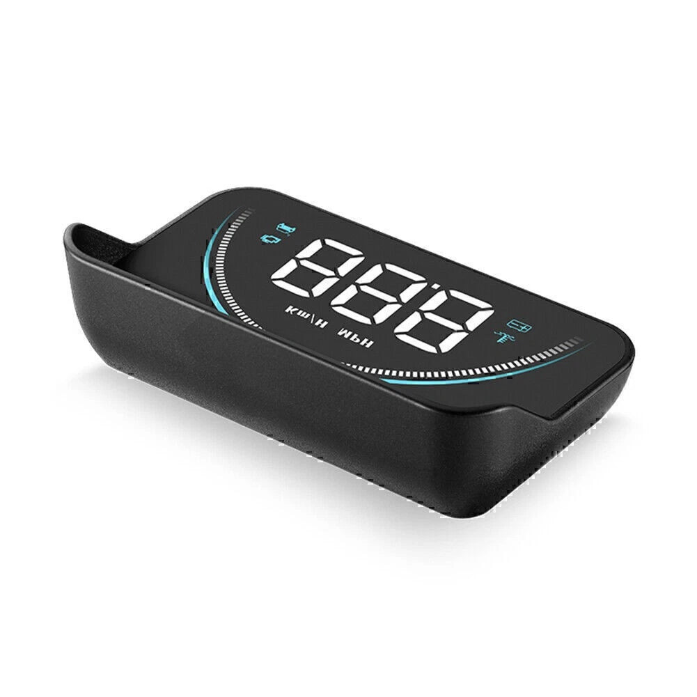 M8 Car HUD Head-up Display OBD2 II Overspeed Warning System Speed Voltage Alarm