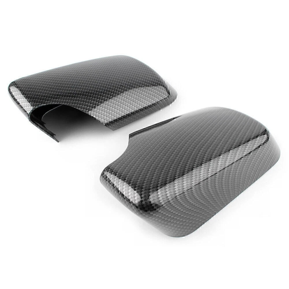 Outer Exterior Rear View Side Mirror Cover Trim For BMW E46 1998-2005 2004 2PCS