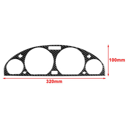 For BMW 3 Series E46 1998-2005 Car Dashboard Gauge Panel Cover Trim Car