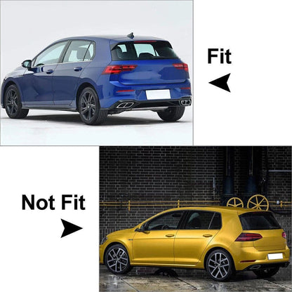 Rear Roof Spoiler Top Window Wing Lip For Volkswagen VW Golf 8 MK8 20-21 Glossy
