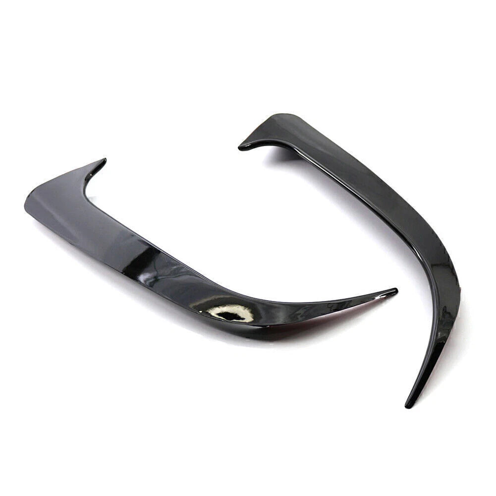 Rear Bumper Spoiler Air Vent Cover For Benz W117 CLA200/220/CLA250 Glossy Black