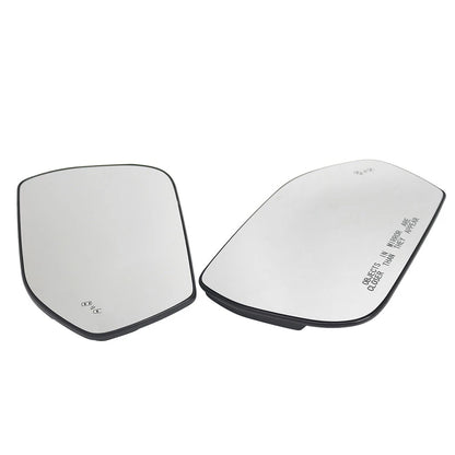 1 Pair Side Mirror Glass With Blind Spot Indicator For Ford Explorer 2020-2024