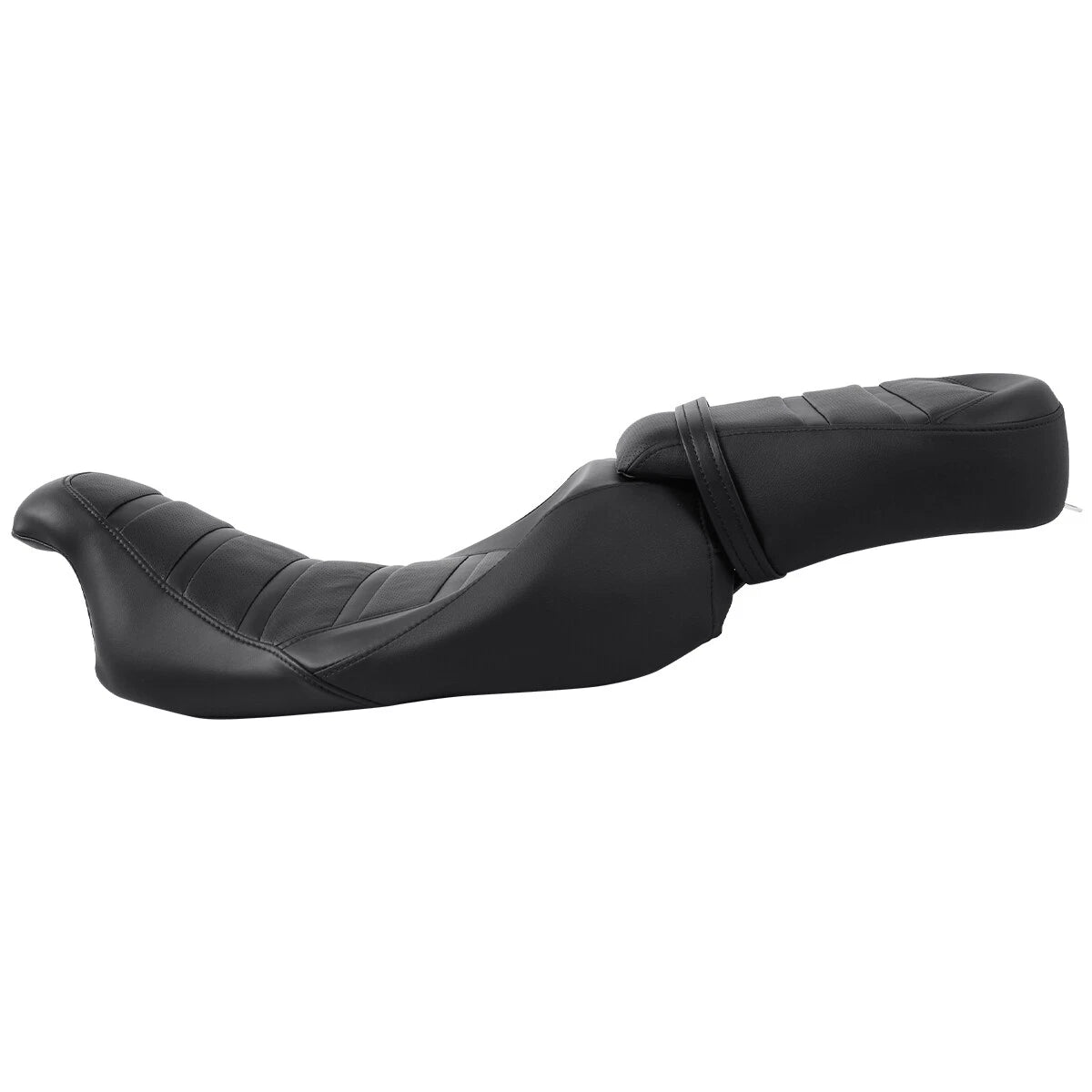 Black Rider Driver Passenger Pillion Seat Fit For Harley Road Glide 2009-23 US