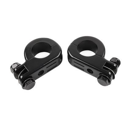 US Foot Peg Mount Clamp Bracket For Harley 1 1/4" Highway Engine Crash Bar