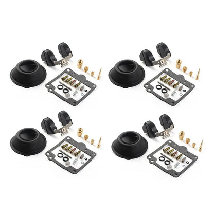4x Carburetor Repair Kit Diaphragm Float For Suzuki GS550 GS550M GS550T GS550E/L