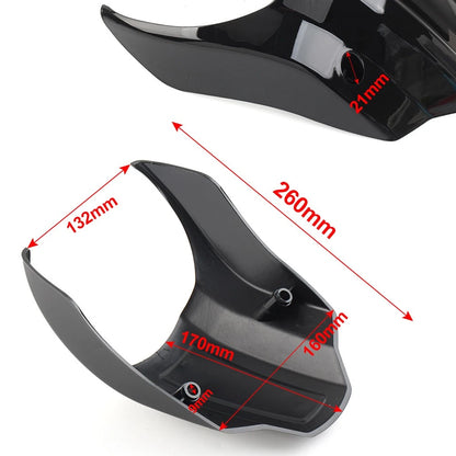 Front Headlight Cover Mask Black For Harley Softail Breakout FXBR FXBRS 2015-22