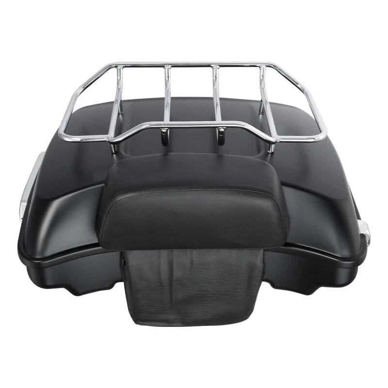 Matte Trunk Backrest Mount Rack Fit For Harley Electra Road Glide King 14-25 US