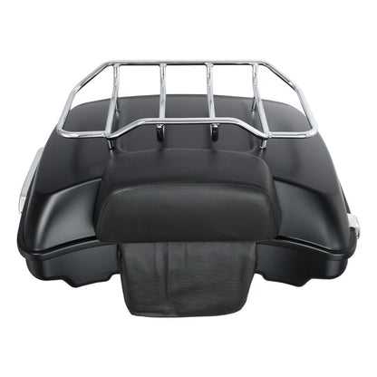 Matte Trunk Backrest Mount Rack Fit For Harley Electra Road Glide King 14-25 US