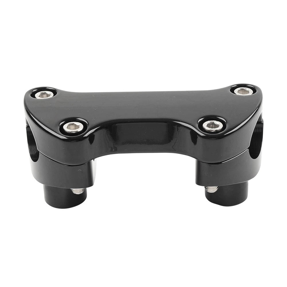 2" Handlebar Riser & Top Clamp For Harley Dyna Softail Sportster Street bob