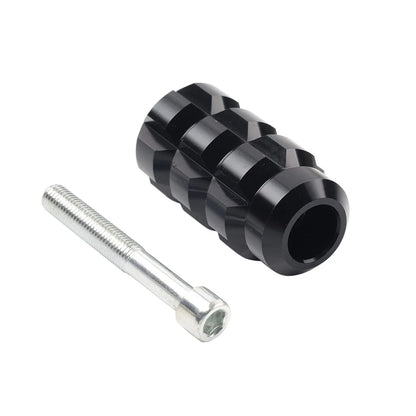 Shifter Shift Peg CNC Black For Harley Softail Fatboy Sportster Iron XL883 Dyna