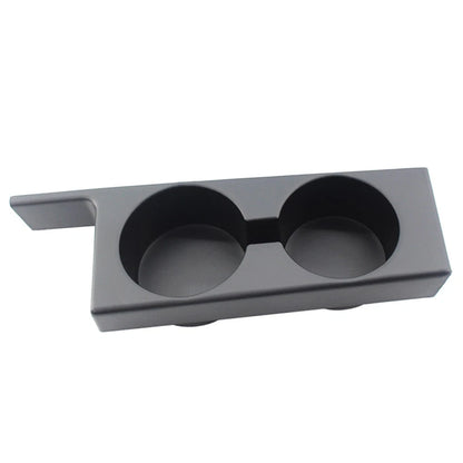 Center Console Double Cup Holder Organizer For BMW 525i 528i 530i 540i M5 Black