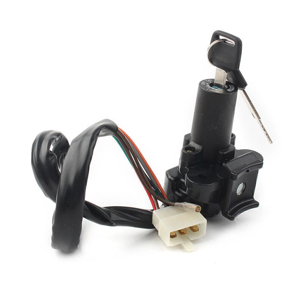 Ignition Switch Lock Key Fit For Kawasaki Ninja ZX6R ZX-7R ZX750 ZZR400