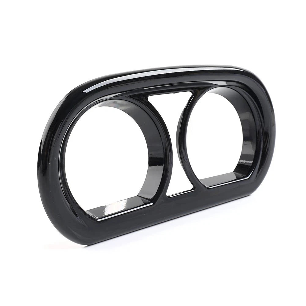 Gloss Black Gauge Bezel Trim For Harley Road Glide FLTRU FLTRX FLTRXS 2015-2023