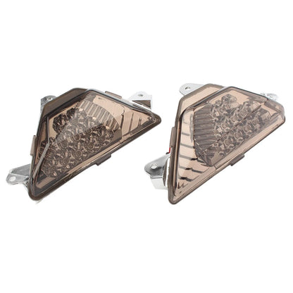 Front Turn Signal Light Amber Indicator For Kawasaki Ninja 300R EX300 13-17 Pair