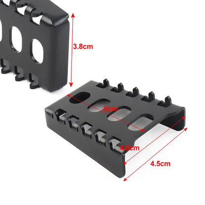 Brake Lever Foot Pedal Enlarge Extension Plate Fit Trident660 2021-2022 Black