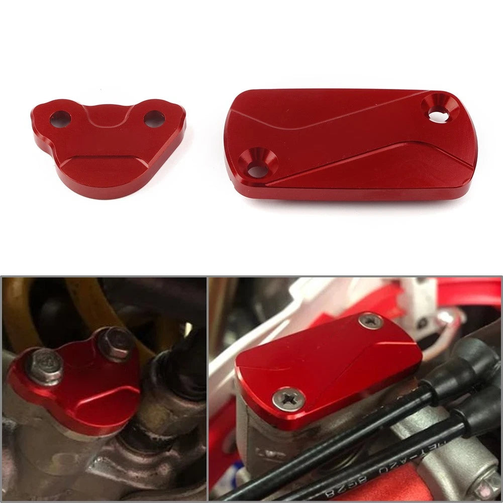 Front Rear Brake Reservoir Fluid Cover Cap for CR125R CR250R CRF250R CRF450R/X