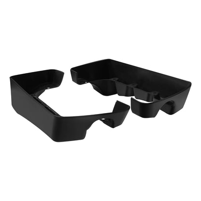 4" Matte Black Saddlebags Extensions Fit For Harley Street Road Glide King 14-23