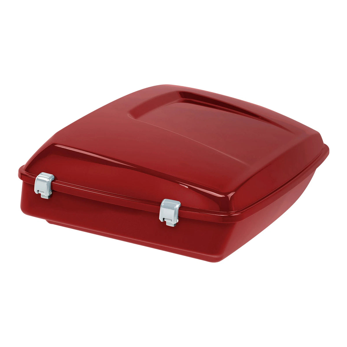 Chopped Trunk Pad Rack Fit For Harley Touring 14-25 Wicked Red Glossy