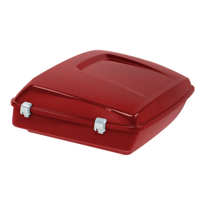 Chopped Trunk Pad Rack Fit For Harley Touring 14-25 Wicked Red Glossy