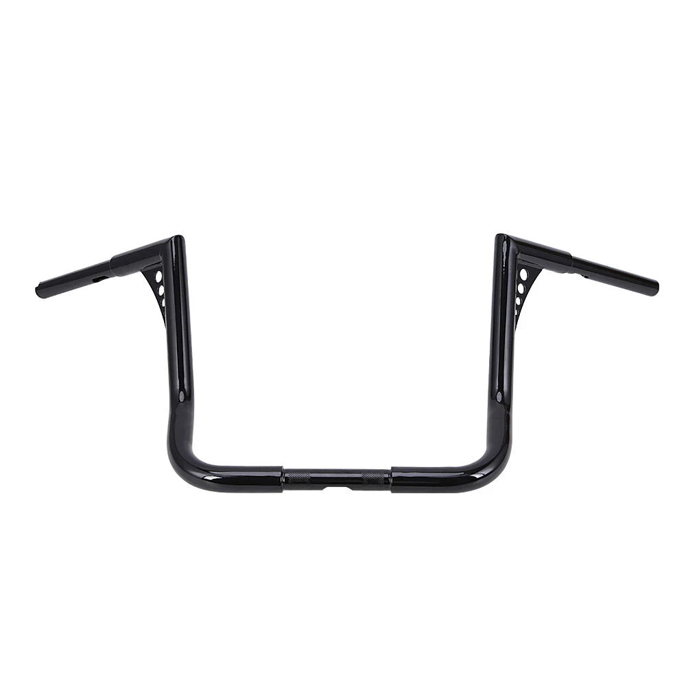 12" Rise Ape Hanger Handlebar For Harley Touring Road Street Electra Glide 82-Up