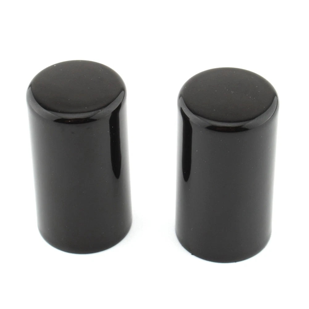 2 Pcs Docking Hardware Point Covers Kit for Harley Touring FLHX 2009-23 Black